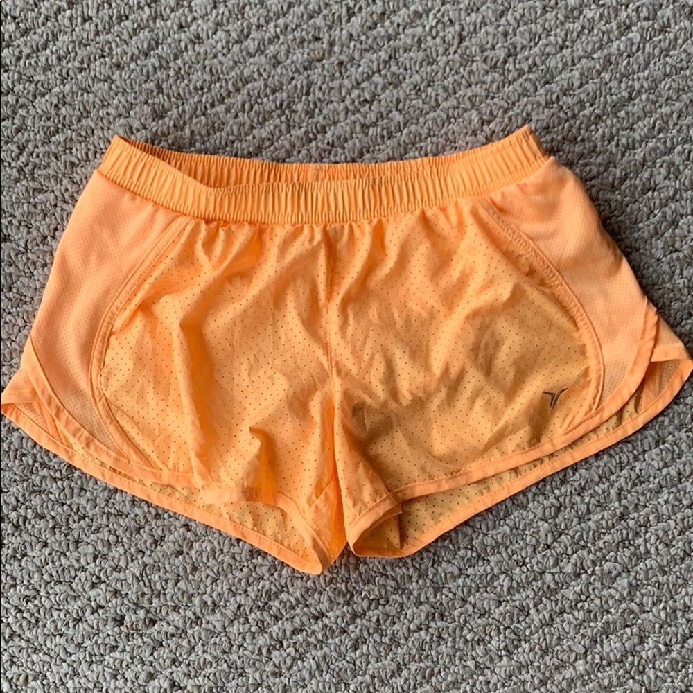 Old Navy orange running shorts size XS